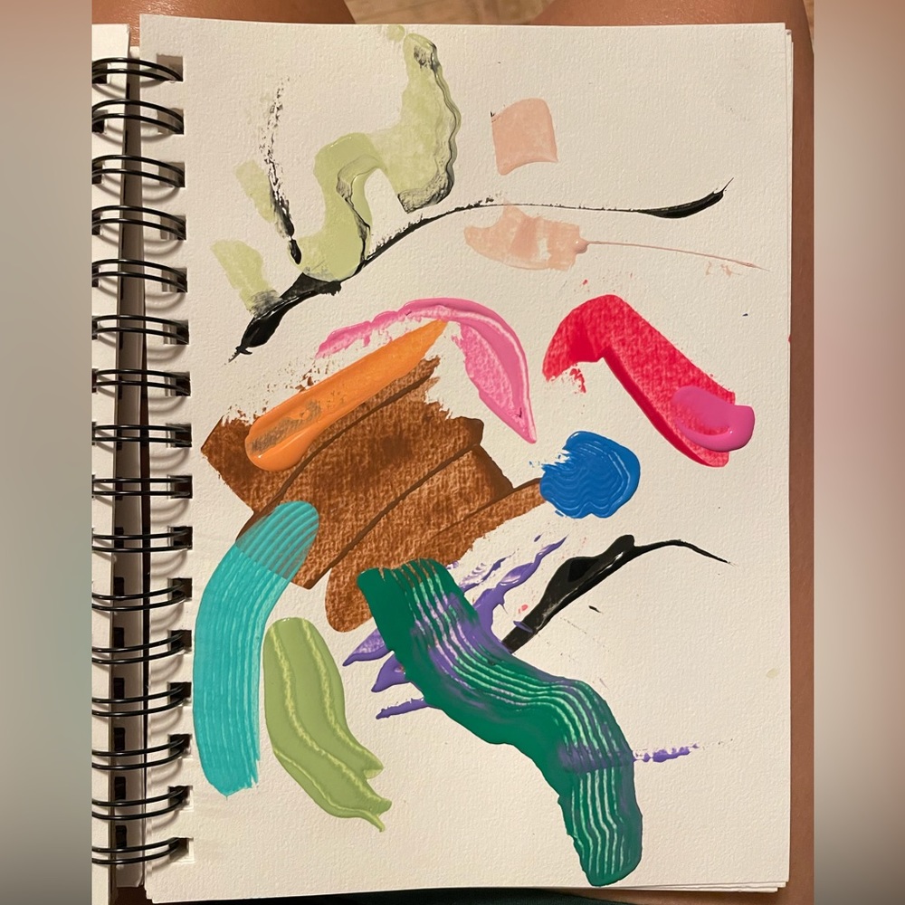 Acrylic on paper